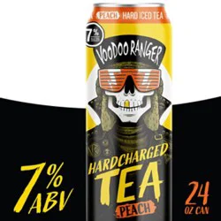 New Belgium Voodoo Ranger Hardcharged Peach Tea In Cans - 24 Fl. Oz.