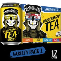 New Belgium Voodoo Ranger Hardcharged Tea Variety Pack In Cans - 12-12 Fl. Oz.