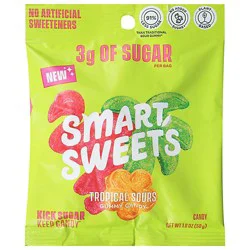 Tropical Sours Gummy Candy Single Serving Pouch - 1.8 Oz