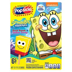 Popsicle Ice Cream Spongebob Facepiece - 6 Count