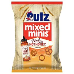 Utz Mini Pretzels Mikes Hot Honey - 12 Oz.