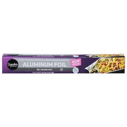 Signature Select 50 Square Feet Non-Stick Aluminum Foil - Each