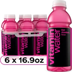 Vitaminwater Focus Bottles - 6-16.9 Fl. Oz.