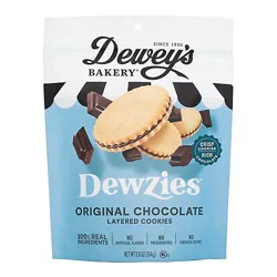 Dewey's Bakery Original Chocolate Dewzies Cookie - 5.8 Oz
