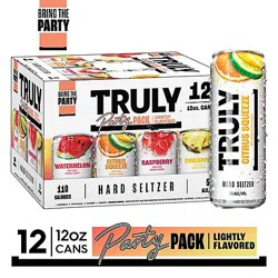 Truly Party Pack Cans - 12-12 Fl. Oz.