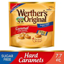 Werther's Original Hard Sugar Free Caramel Candy - 7.7 Oz