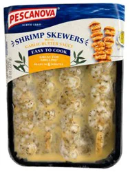 Shirmp Skewers Garlic Butter - 8 Oz