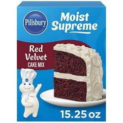 Pillsbury Moist Supreme Premium Red Velvet Cake Mix - 15.25 Oz