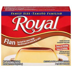 Royal Flan Bi Lingual Dessert Family Size - 3.81 Oz.