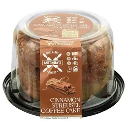 Antoninas Gluten Free Cinnamon Streusel Coffee Cake - 16 Oz.