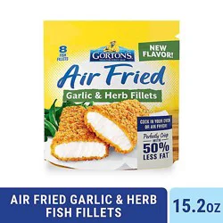 Gortons Air Fried Fish Fillets Wild - 15.2 Oz.