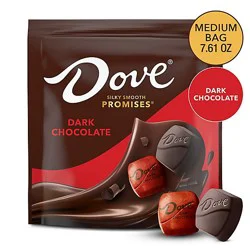 Dove Promises Dark Chocolate Candy Stand Up Pouch - 7.61 Oz.