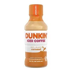Dunkin Iced Coffee Caramel - 13.7 Fl. Oz.