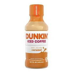 Dunkin Iced Coffee Caramel - 13.7 Fl. Oz.