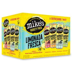 Mikes Limonada Fresca Variety 12 Pack In Cans - 12 Fl. Oz.