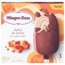 Haagen Dazs Dulce De Leche 3 Count Bar - 9 Oz