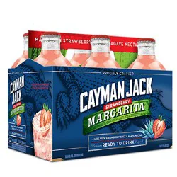 Cayman Jack Strawberry Margarita In Bottles - 6-11.2 Fl. Oz.