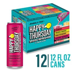Happy Thursday Spiked Refreshers Variety Pack - 12-12 Fl. Oz.