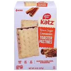 Katz Toaster Pastry Cinnamon Sugar - 8 Oz