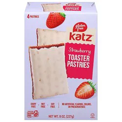 Katz Toaster Pastry Strawberry - 8 Oz