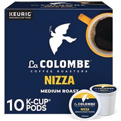 La Colombe Coffee Roasters Nizza Medium Roast Coffee Kcup - 10 Count