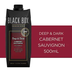 Black Box Deep And Dark Tetra Cab Wine - 500 Ml