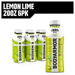 Bodyarmor Zero Sugar Lemon Lime Bottles - 6-20 Fl. Oz.
