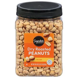 Signature Select Peanuts Dry Roasted - 34.5 Oz
