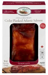 Salmon Cedar Plank Hickory Maple 5 Oz - Each