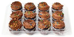 Chocolate Cupcakes With Chocolate Buttercreme 12 Count - Each