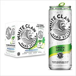 White Claw Green Apple Cans - 6-12 Fl. Oz.