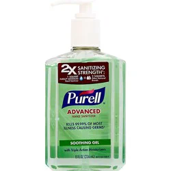 Purell Aloe Hand Sanitizer With Pump - 8 Fl. Oz.