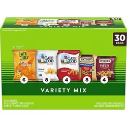 Snyder's Of Hanover Snacks Variety Pack - 30 Count