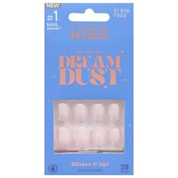Kiss P Nails Gel Fantasy Dd Silvr Spn - 1 Count
