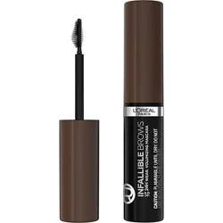 L'oreal Paris Infallible Volumizing 24h Wear Brow Mascara Dark Brunette - 0.13 Fl. Oz.