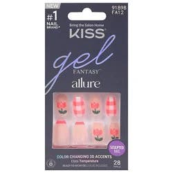 Kiss Gel Fantasy Allure All Yours Press On Nails - Each