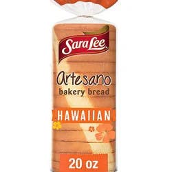 Sara Lee Artesano Hawaiian Bakery Bread - 20 Oz
