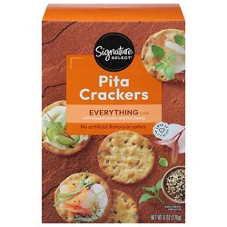 Signature Select Crackers Pita Everything - 6 Oz