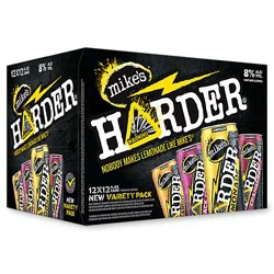 Mikes Harder Variety In Cans - 12-12 Fz