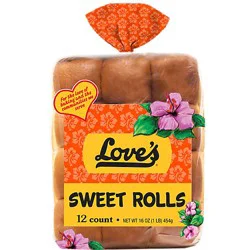Loves Sweet Rolls 12pk - 16 Oz
