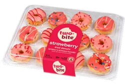 2b Strawberry Assorted Mini Donuts - 8 Oz