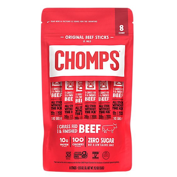slide 1 of 1, Chomps Original 1.15oz - 1.15 Oz, 9.2 oz