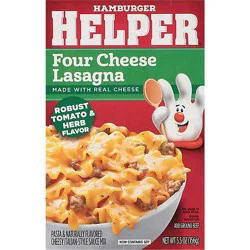 Hamburger Helper Pasta Four Cheese Lasagna 5.5oz - 5.5 Oz