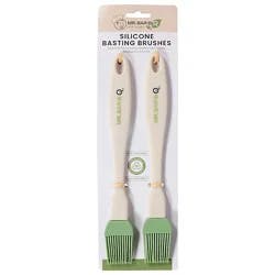Mr. Bar-B-Q Sustainable Silicone Basting Brushes - 2 Count