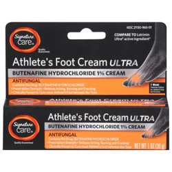 Signature Care Butenafine Athletes Foot Ultra Cream Box - 1 Oz