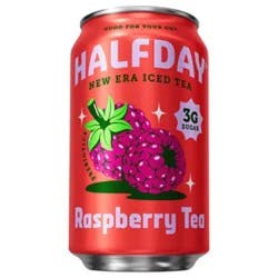 Halfday Tea Iced Prebiotic Raspberry - 12 Fl. Oz.