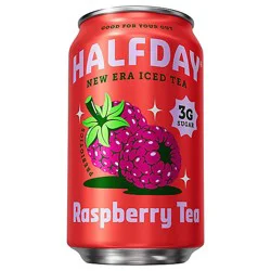 Halfday Tea Iced Prebiotic Raspberry - 12 Fl. Oz.