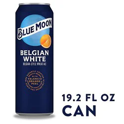 Blue Moon Belgian White Beer In Cans - 19.2 Fl. Oz.