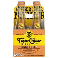 Topo Chico Mixer Ginger Beer 4 - 7.1 Fl. Oz.
