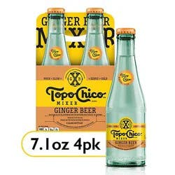 Topo Chico Mixer Ginger Beer 4 - 7.1 Fl. Oz.